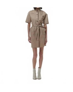 Theo the Label Thallo Safari Dress - Natural