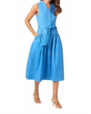 Shoshanna Ezra Dress - Blue