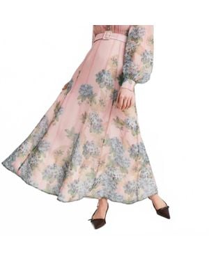 byTiMo Organza Belt Dress - Pink