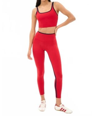 Splits59 Easton Rigor High Waist 7/8 Leggings - Red