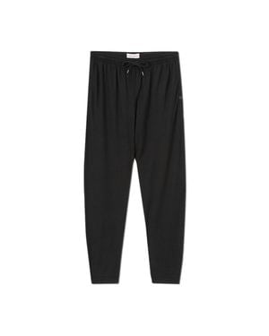 Derek Rose Jersey Track Pant - Black