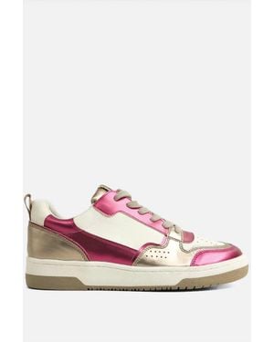 Shu Shop Romi Leather Sneaker - Pink