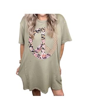 SAGE+FIG Princess Of Peace Dress - Natural