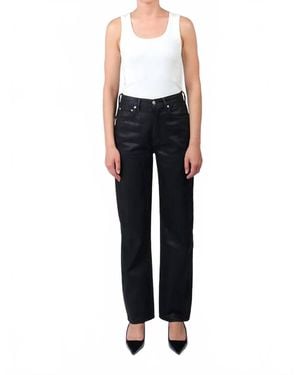 eTica Leia Ultra High Straight Jean - Black