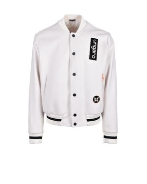 Emanuel Ungaro College Jacket - White