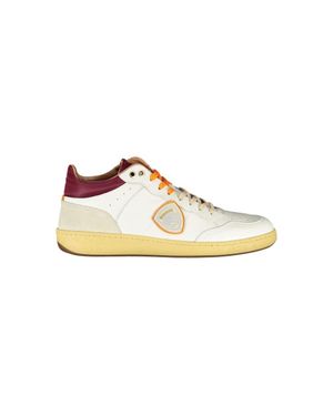 Blauer Sleek Sneakers With Contrast Accents - Multicolor
