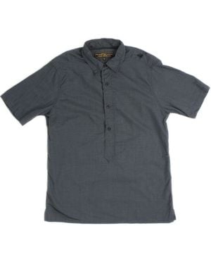 Freemans Sporting Club Short Sleeve Dress Shirt - Gray