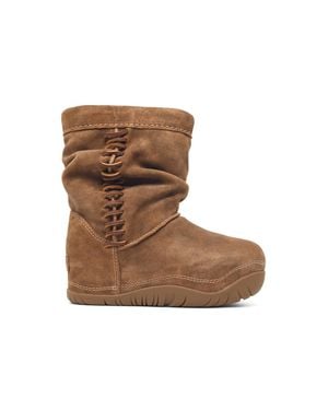 UGG Chestnut Bucked Suede Boots - Brown