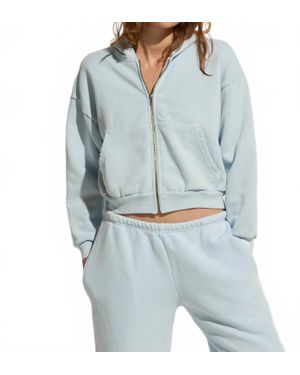 Asher Rosie Zip Hoodie - Blue