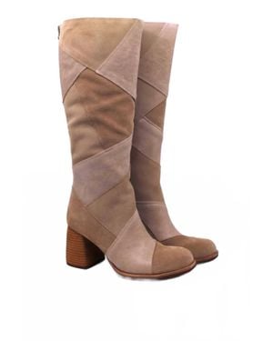 Kork-Ease Asbee Heeled Boots - Brown