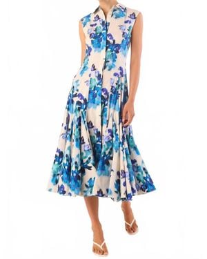 MISA Los Angles Charlotte Dress - Blue