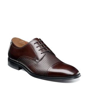Florsheim Belfast Cap Ox Shoes - Brown