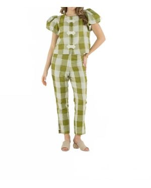 Emily Mccarthy Isabella Top - Green