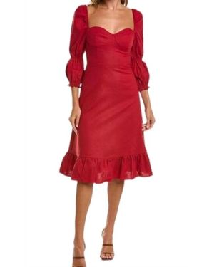 O.P.T Kourtney Dress - Red