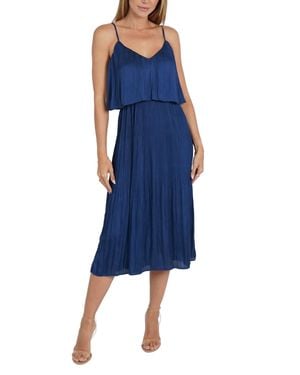 Love Token Kate Overlay Dress - Blue