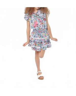 Joyous & Free Girls Lennon Dress - Blue