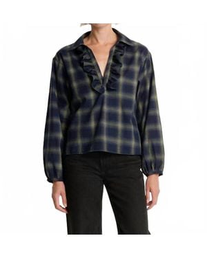 Nation Ltd Beckett Long Sleeve Blouse - Black
