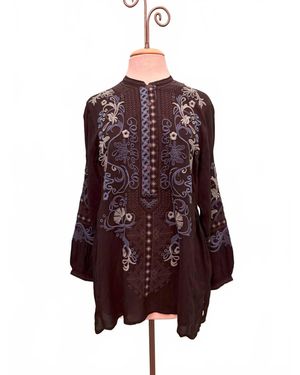Johnny Was Romilly Tunic - Purple