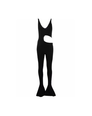 Stella McCartney Cut Out Jumpsuit - Black