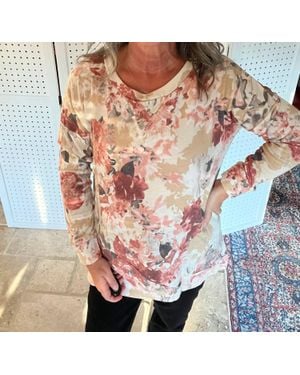 Sew In Love Vintage Tapestry Weekender Top - Blue