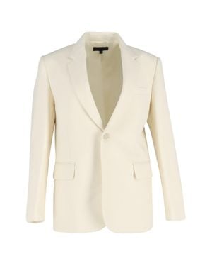 Nili Lotan Francoise Oversized Blazer - Natural