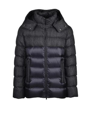 Herno Quilted Polyamide Down Jacket - Black