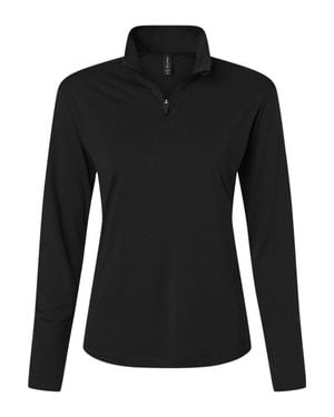 AllPro Pro-Lock Performance Quarter-Zip Pullover - Black