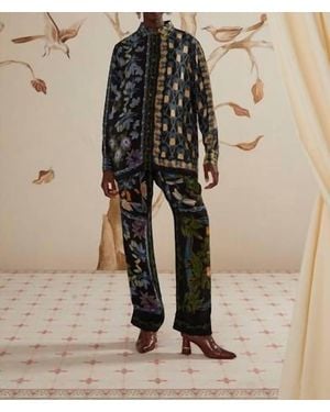 FARM Rio Winter Garden Pajama Pants - Natural