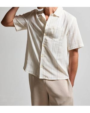 Asher Rick Camp Shirt - Natural