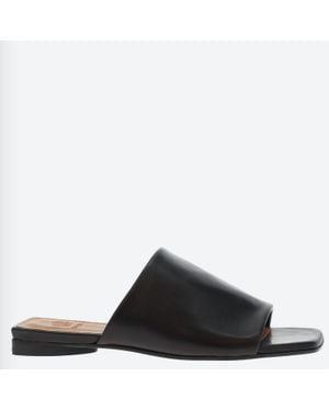 Coclico Fer Hannah Illuminator Leather Slides - Black