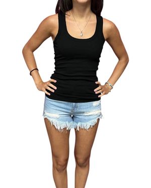 Crown Jewel Renton Racerback Tank - Black