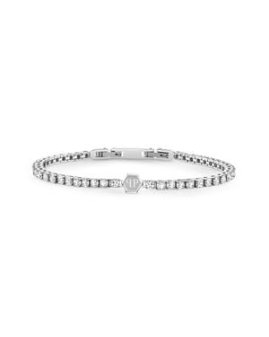 Philipp Plein Bracelet Plein Tennis Royal - White