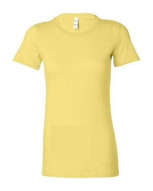 Bella Canvas Slim Fit Tee - Yellow