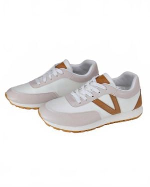 Grace and Lace Street Sneakers - White