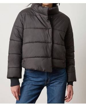 Lilla P Knit Cuff Jacket - Black