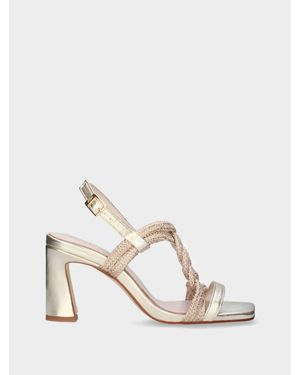 MLV High Heel Sandals - Natural