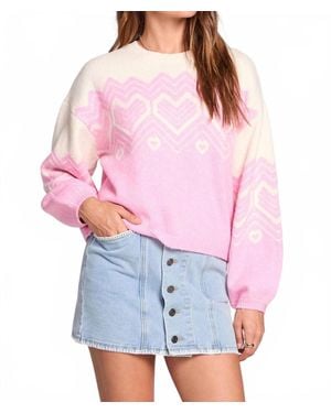 Saltwater Luxe Kirra Sweater - Pink