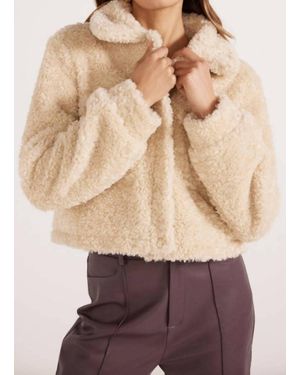 MINKPINK Zariza Teddy Jacket - Brown