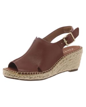 Clarks Petrina Bianca Applique Espadrilles in Brown Lyst