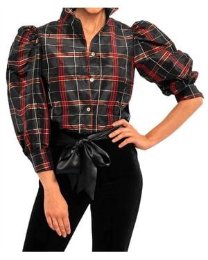 Gretchen Scott Silk Juliette Blouse - Black