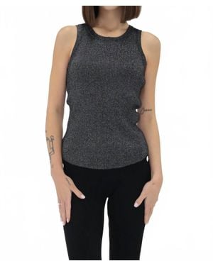 Another Love Cora Rib Top - Black