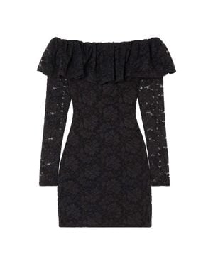 Caroline Constas Alessia Mini Dress - Black