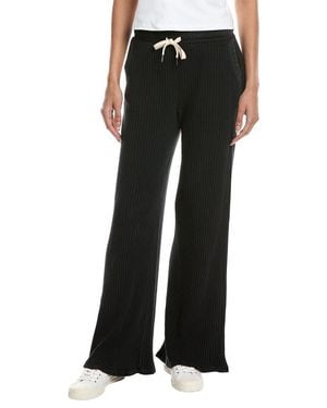 Project Social T Louise Washed Sweater Rib Pant - Black