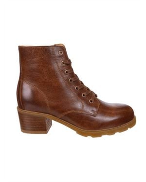 Otbt Arc Lace Up Boots - Brown