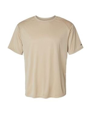Badger B-Core Sport Shoulders T-Shirt - Natural