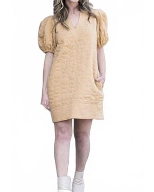 Emily Mccarthy Hampton Mini Dress - Natural