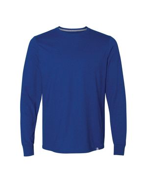 Russell Essential 60/40 Performance Long Sleeve T-Shirt - Blue