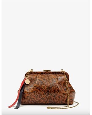 Clare V. Sissy Clutch Bag - Brown