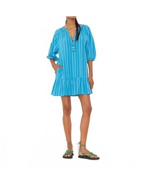 Xirena Edie Mini Dress - Blue
