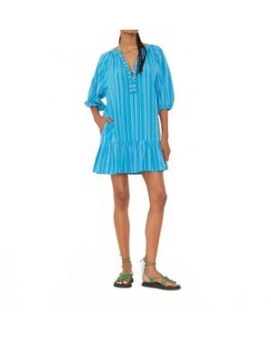 Xirena Edie Mini Dress - Blue